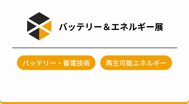 バッテリー＆エネルギー展